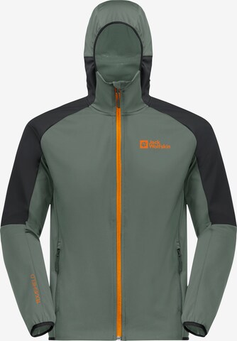 JACK WOLFSKIN Яке Outdoor 'Feldberg' в зелено