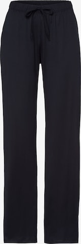 Pantalon ' Cotton Deluxe ' Hanro en noir : devant