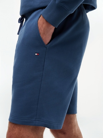 TOMMY HILFIGER Regular Pants 'ESSENTIAL' in Blue