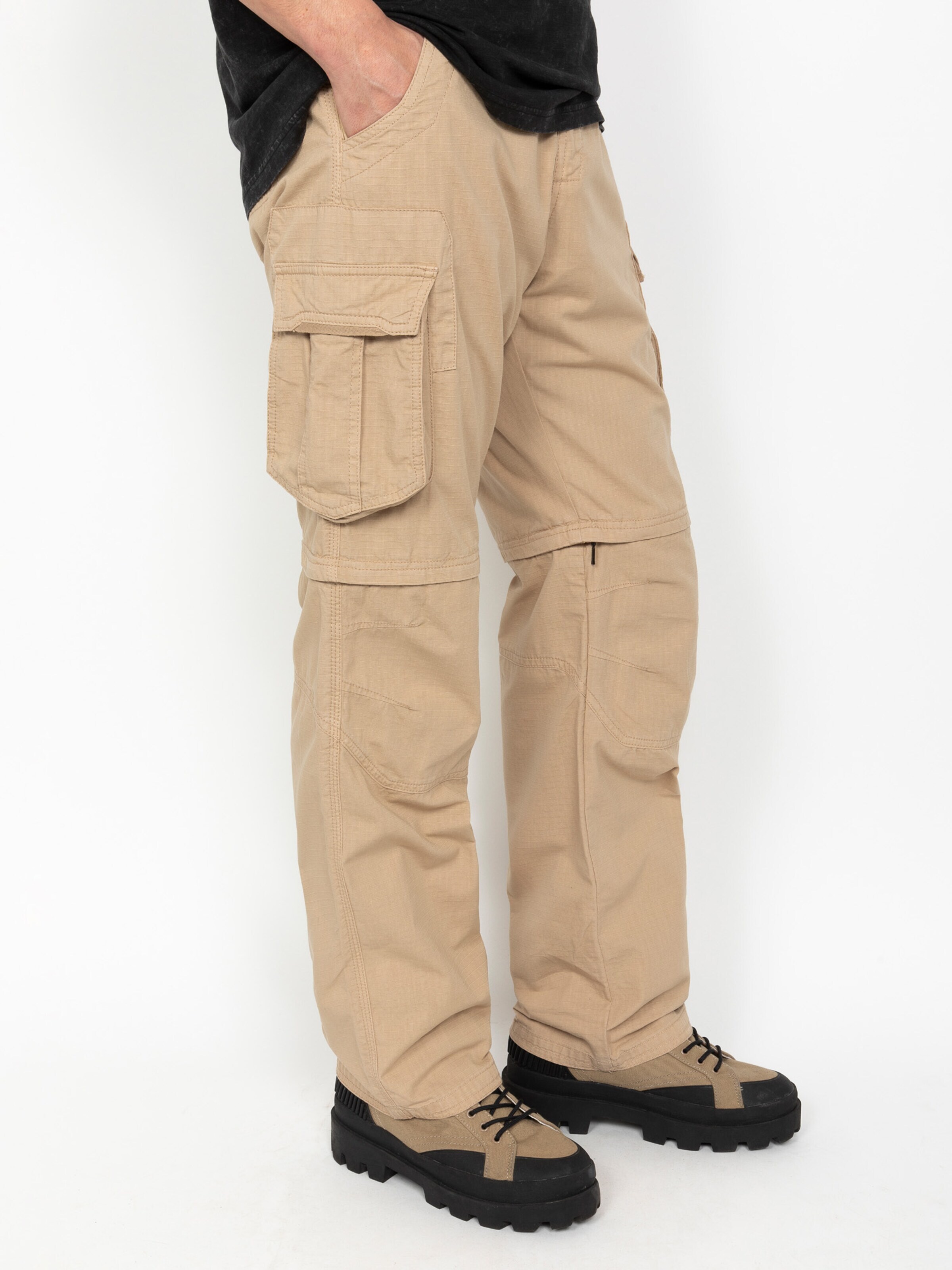 Schott NYC Regular Pants in Beige