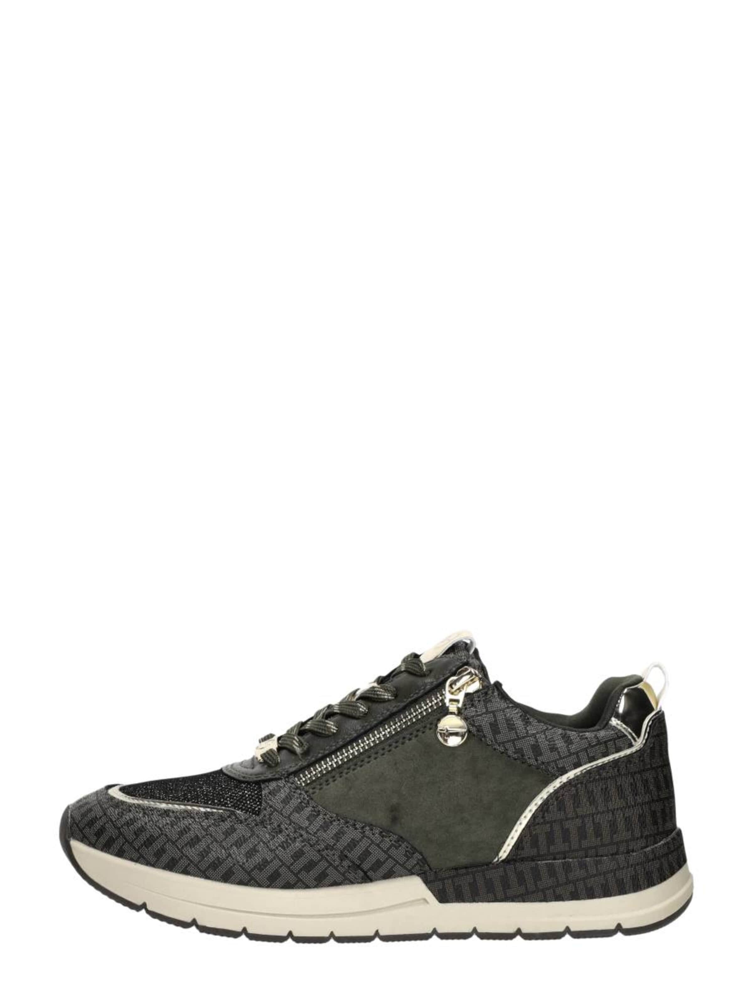 Tamaris Sneakers laag 'Sneakers Laag' in Groen: voorkant
