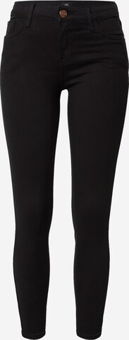 River Island Skinny Jeans 'Amelie' in Zwart: voorkant