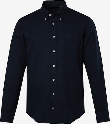 JP1880 Regular fit Overhemd in Blauw: voorkant