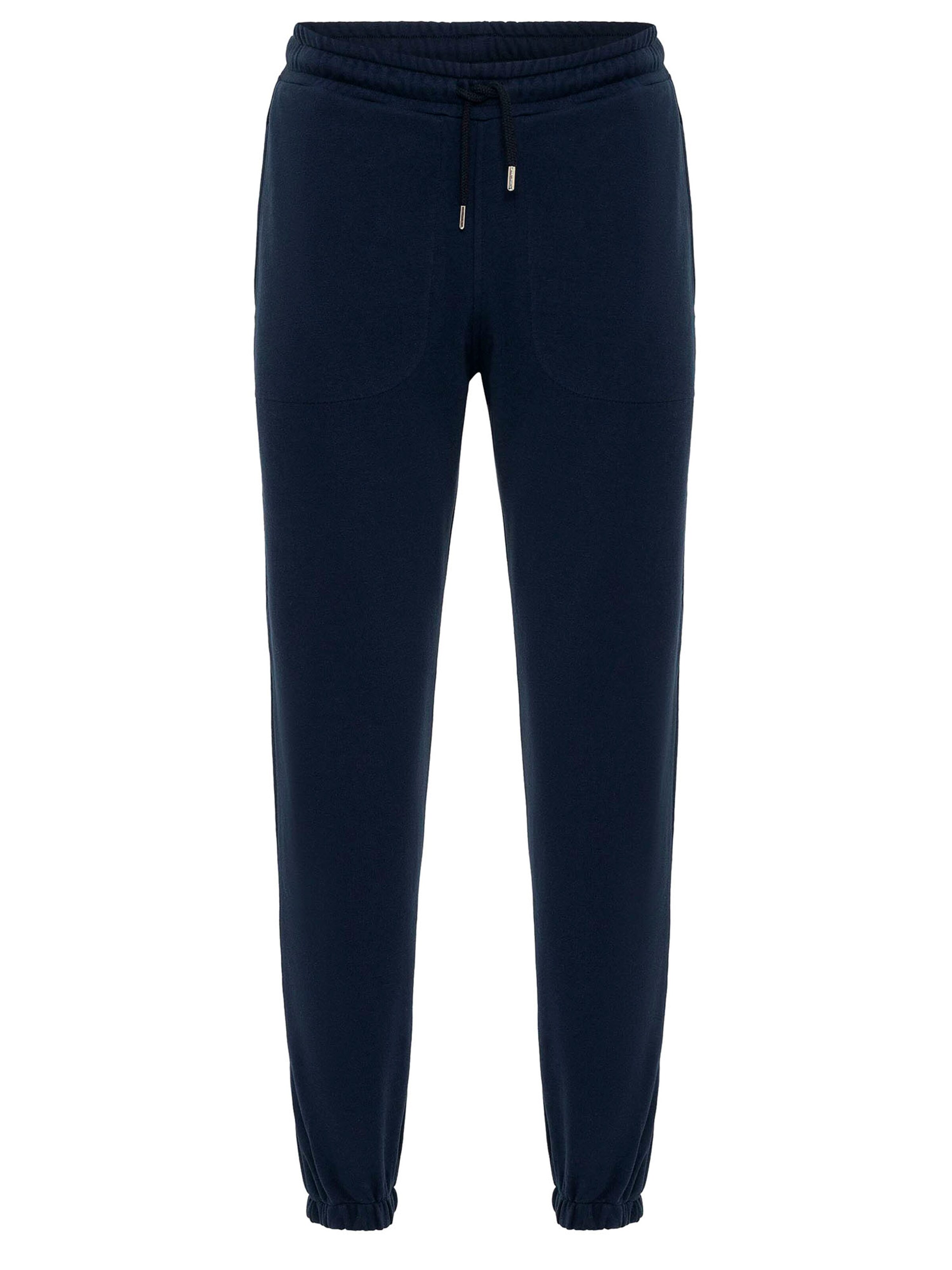 Cool Hill Tapered Trousers in Blue: front