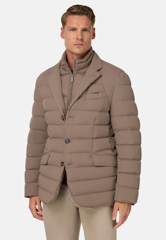 Boggi Milano Winterjacke in Grau: Vorderseite