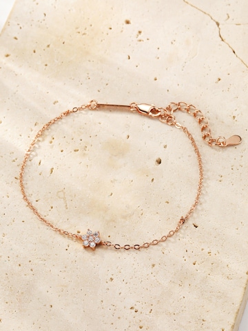 Hey Happiness Armband 'Sparkling Daisy' in Goud