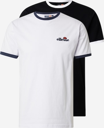 ELLESSE Paita 'Meduno' värissä musta: etupuoli