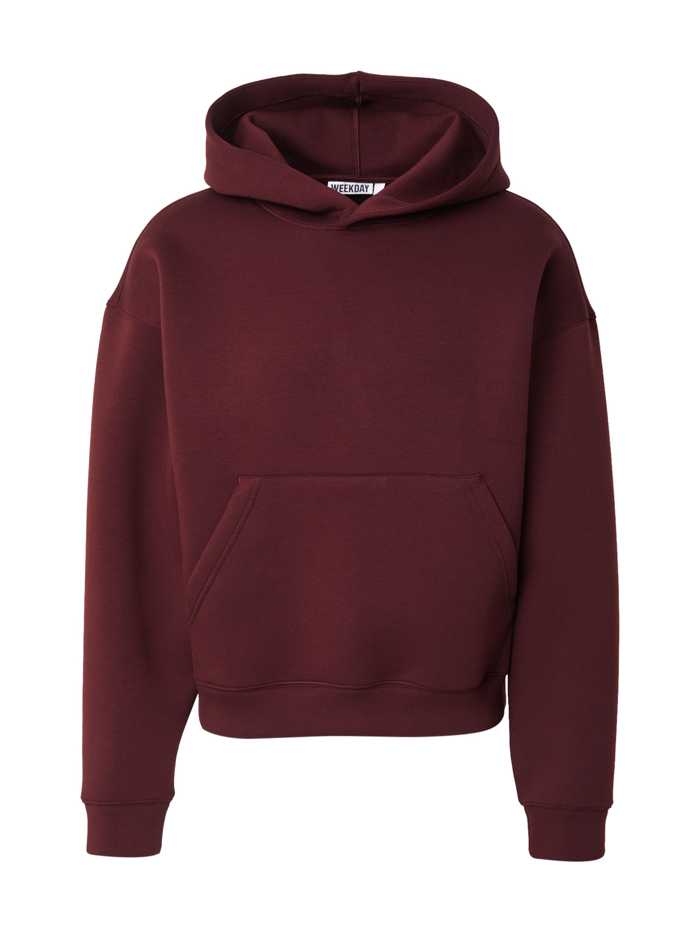 WEEKDAY Sweatshirt 'Simon' in Red: front