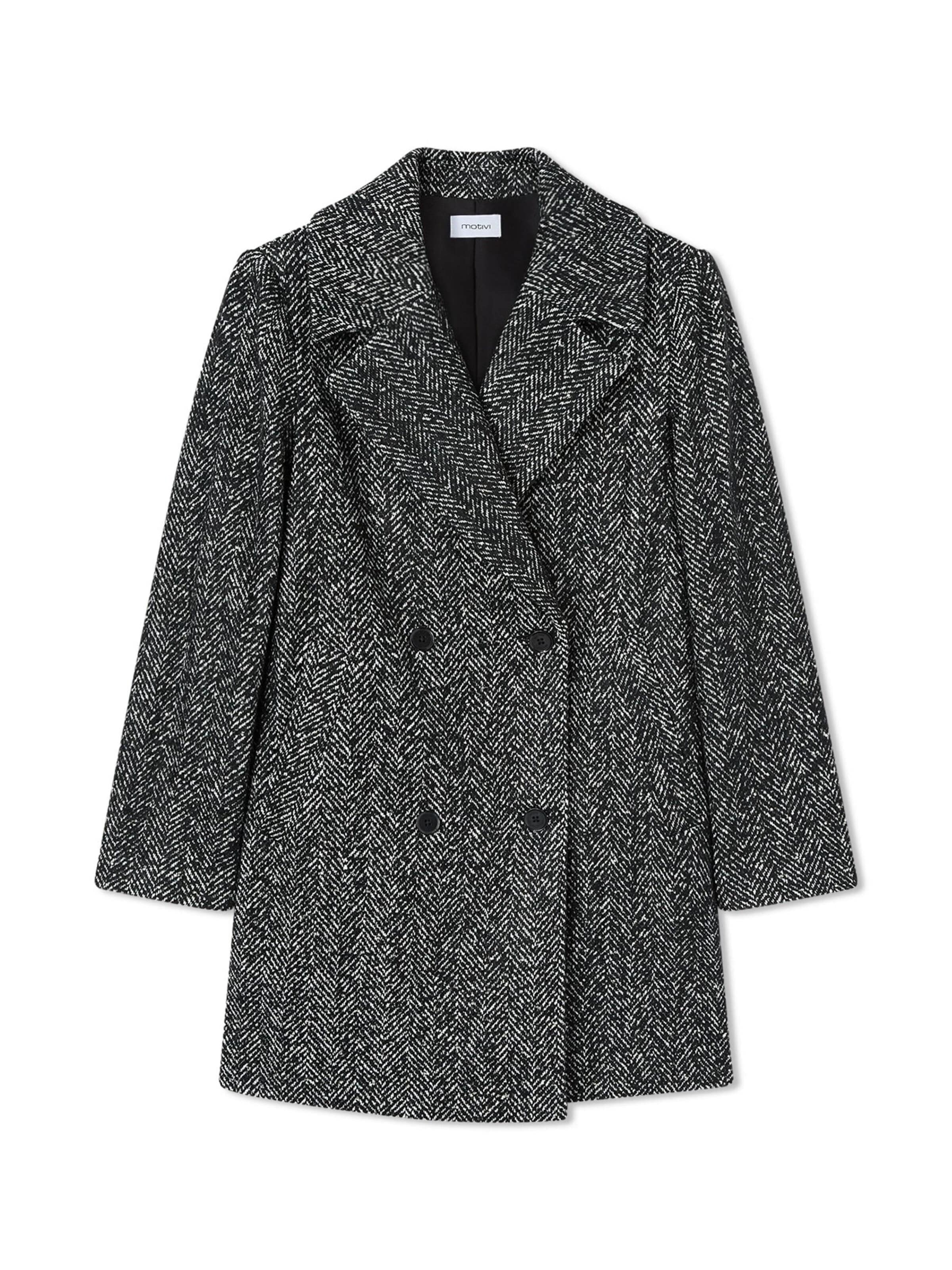 MOTIVI - Abrigo de invierno en gris: frente