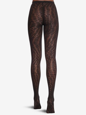 Wolford Чорапогащи 'Croco' в черно