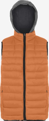 Flyweight Vest in Orange: front