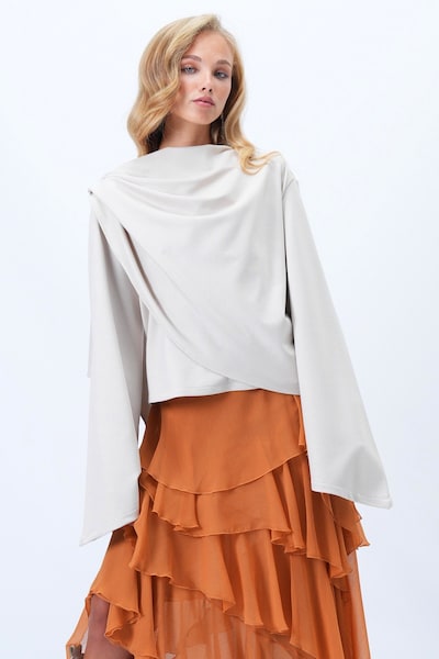 Trend Alaçatı Stili Blus i XS-S i grå, Produktvy