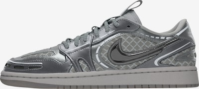 36 dydžio Sportbačiai be auliuko 'AIR JORDAN 1' iš Jordan, spalva – pilka / sidabrinė / balta, Prekių apžvalga