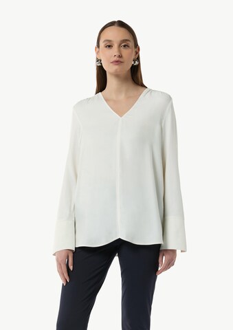 COMMA Blouse in Wit: voorkant