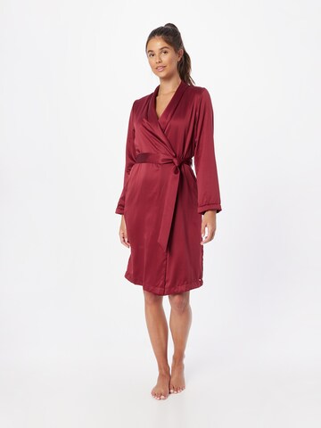 Robe de chambre Hunkemöller en rouge : devant