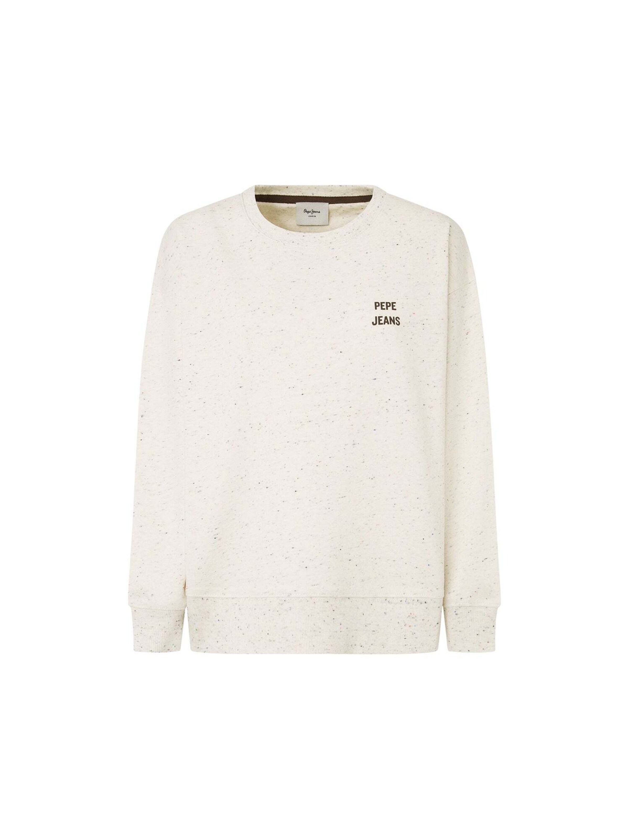 Pepe Jeans Sweatshirt 'Faylin' in Wit: voorkant