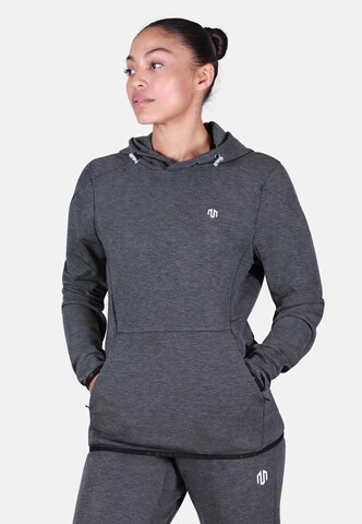 MOROTAI Athletic Sweatshirt 'Sakura' in Grey: front