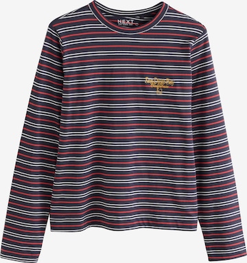 T-shirt Next en bleu : devant
