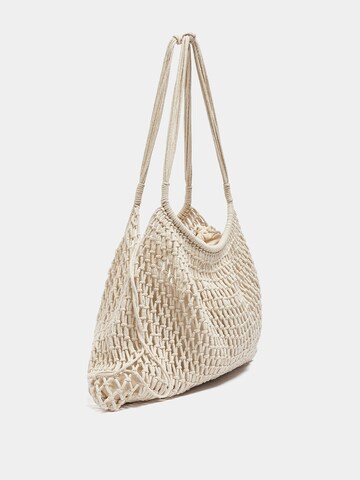 Pull&Bear Shopper in Beige