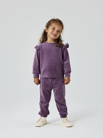 NAME IT Sweatshirt 'NMNew' in Lila