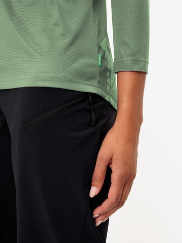 VAUDE Performance shirt 'Moab LS T V' in Green