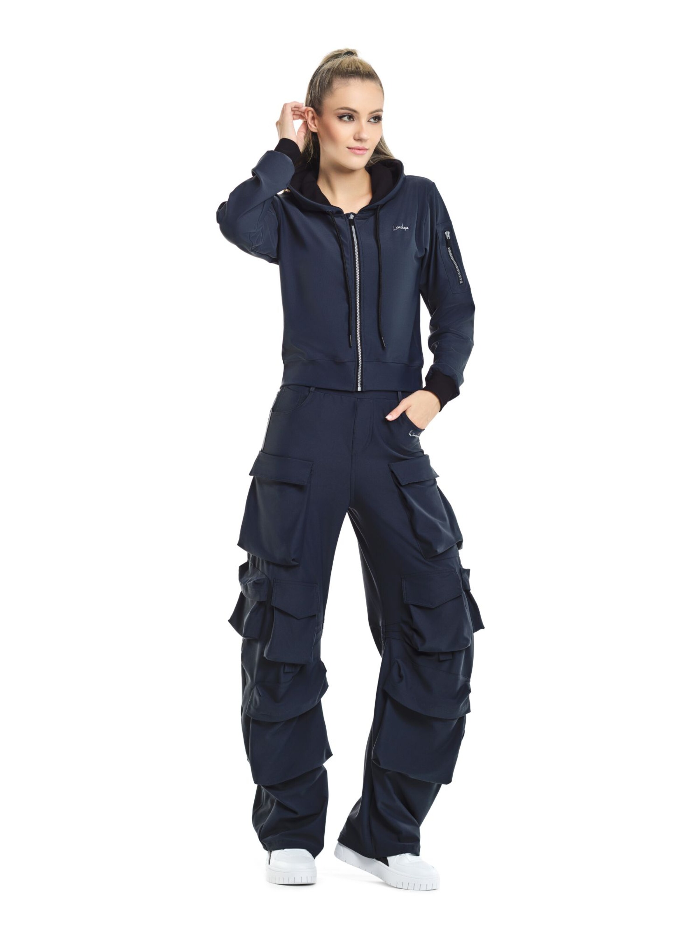 Winshape Αθλητικό μπουφάν 'J009C' σε γκρι