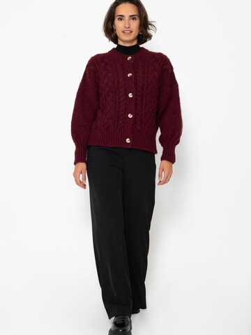 SASSYCLASSY Oversized Cardigan in Red