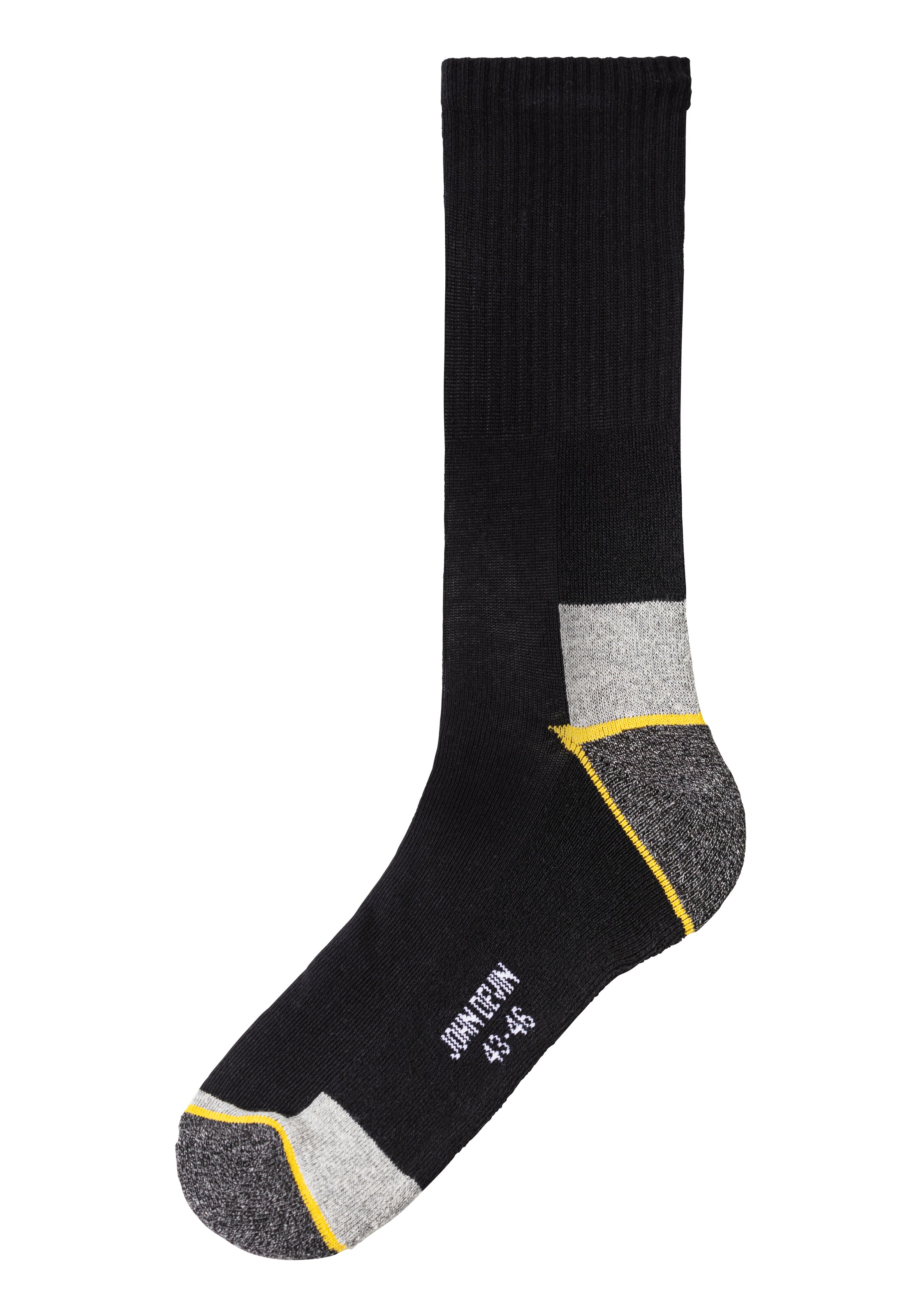 JOHN DEVIN Socken in Schwarz: Vorderseite