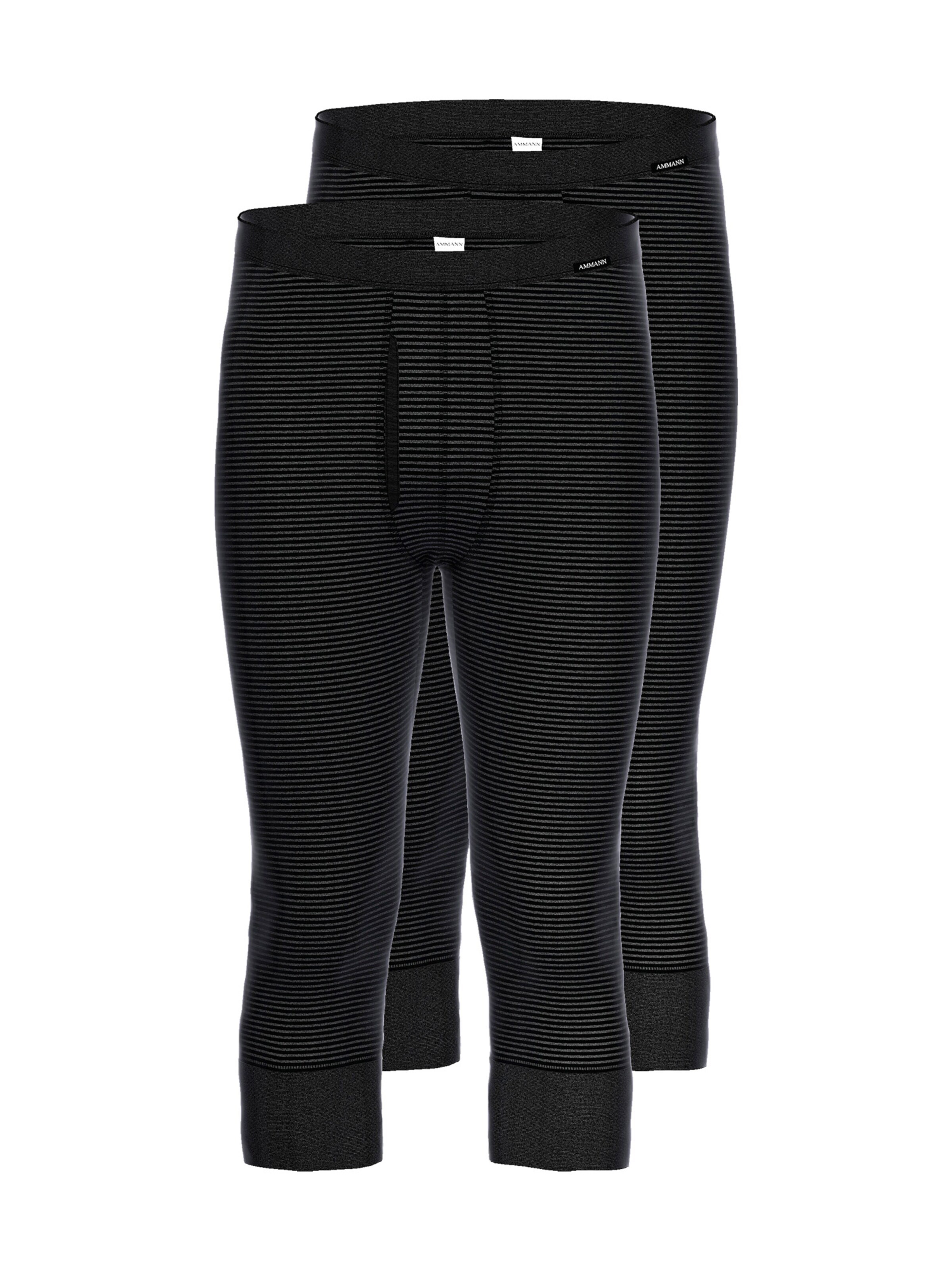 Ammann Long Johns 'Day Classic' in Grey: front