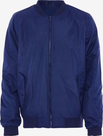 ALEKO Between-Season Jacket in Blue: front