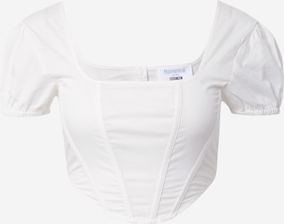 florence by mills exclusive for ABOUT YOU Toppi 'Date Night ' värissä valkoinen, Tuotenäkymä