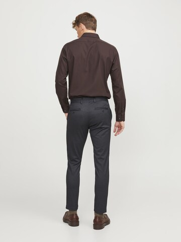 JACK & JONES Slimfit Lærredsbukser 'Marco' i grå