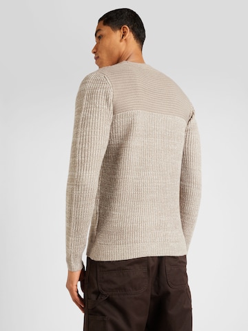 BRAVE SOUL Sweater in Beige