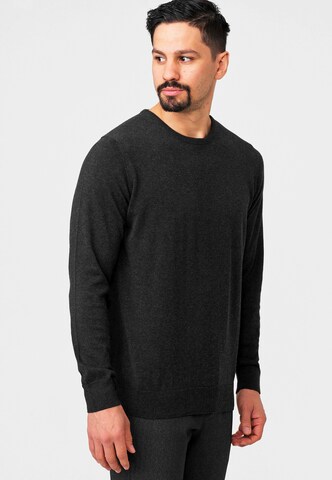 INDICODE JEANS Sweater 'Benjamin' in Grey