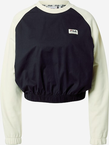 Sweat-shirt 'TABOR' FILA en noir : devant