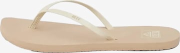 Infradito 'Bliss Nights' di REEF in beige: frontale