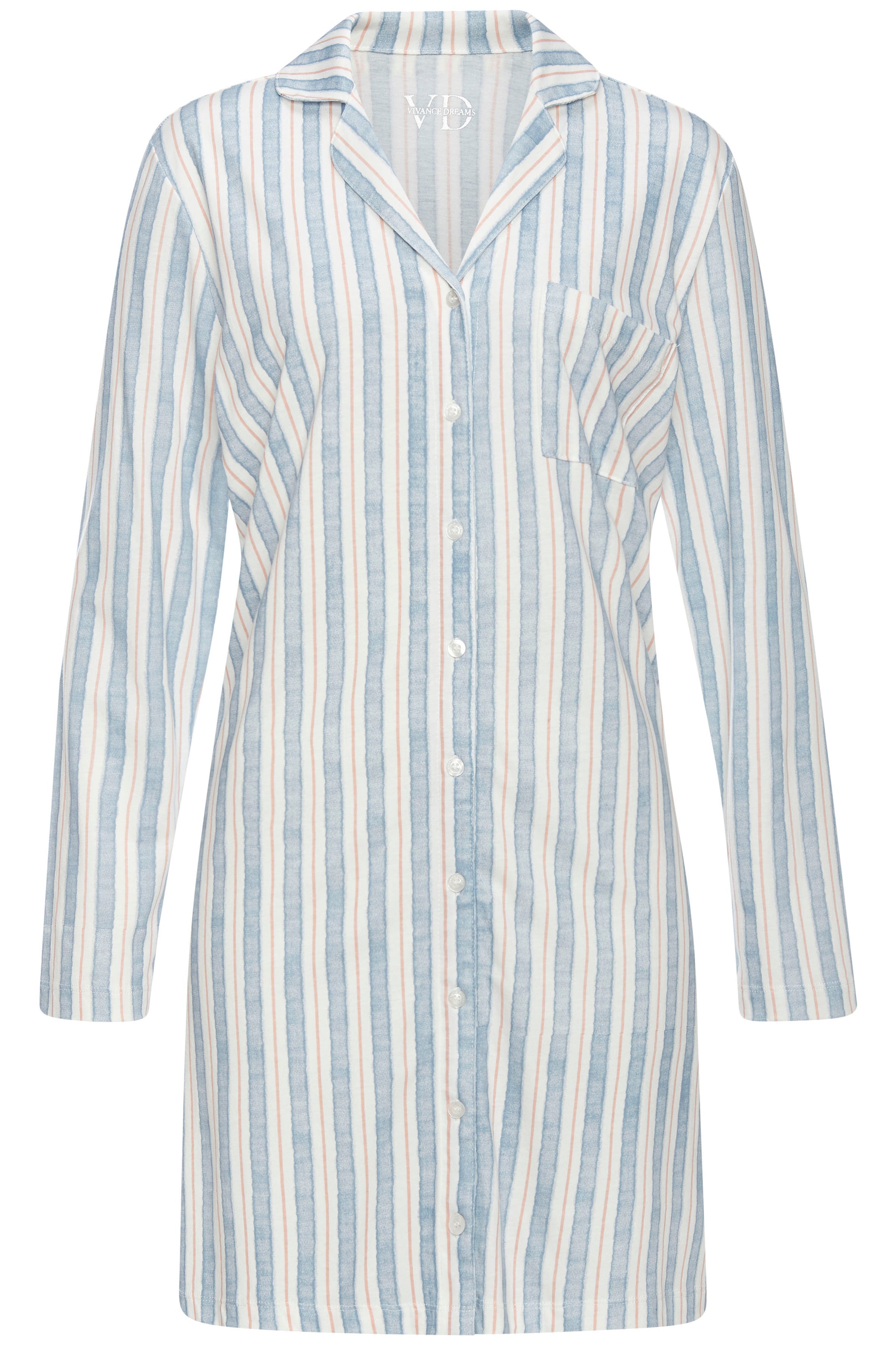 VIVANCE Νυχτικιά σε μπλε: μπροστά