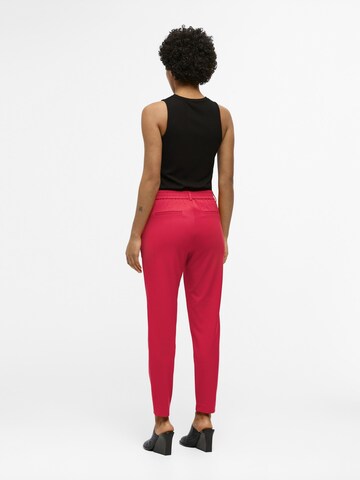 OBJECT Slimfit Hose 'Lisa' in Rot