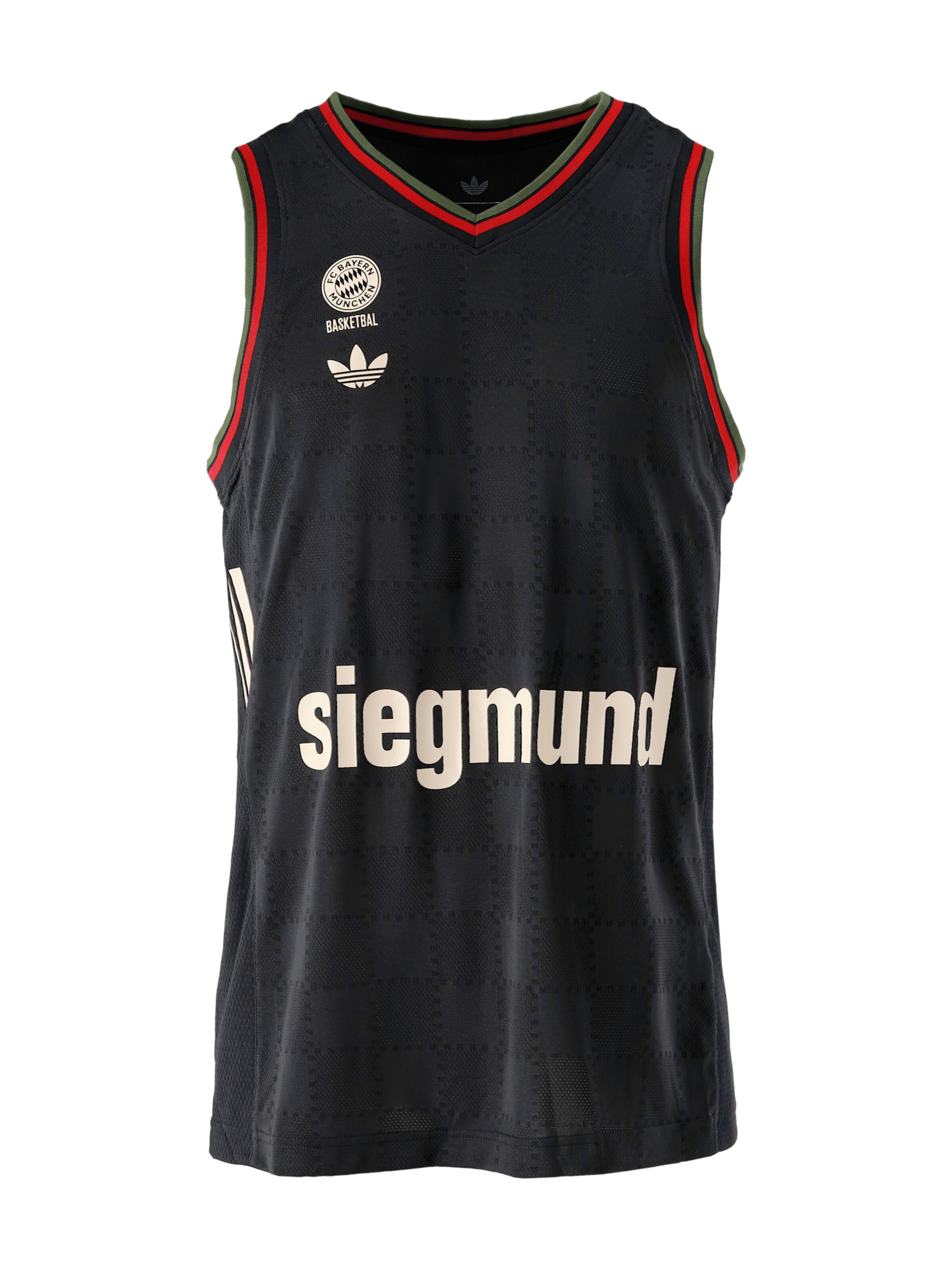 ADIDAS ORIGINALS Jersey in Black: front