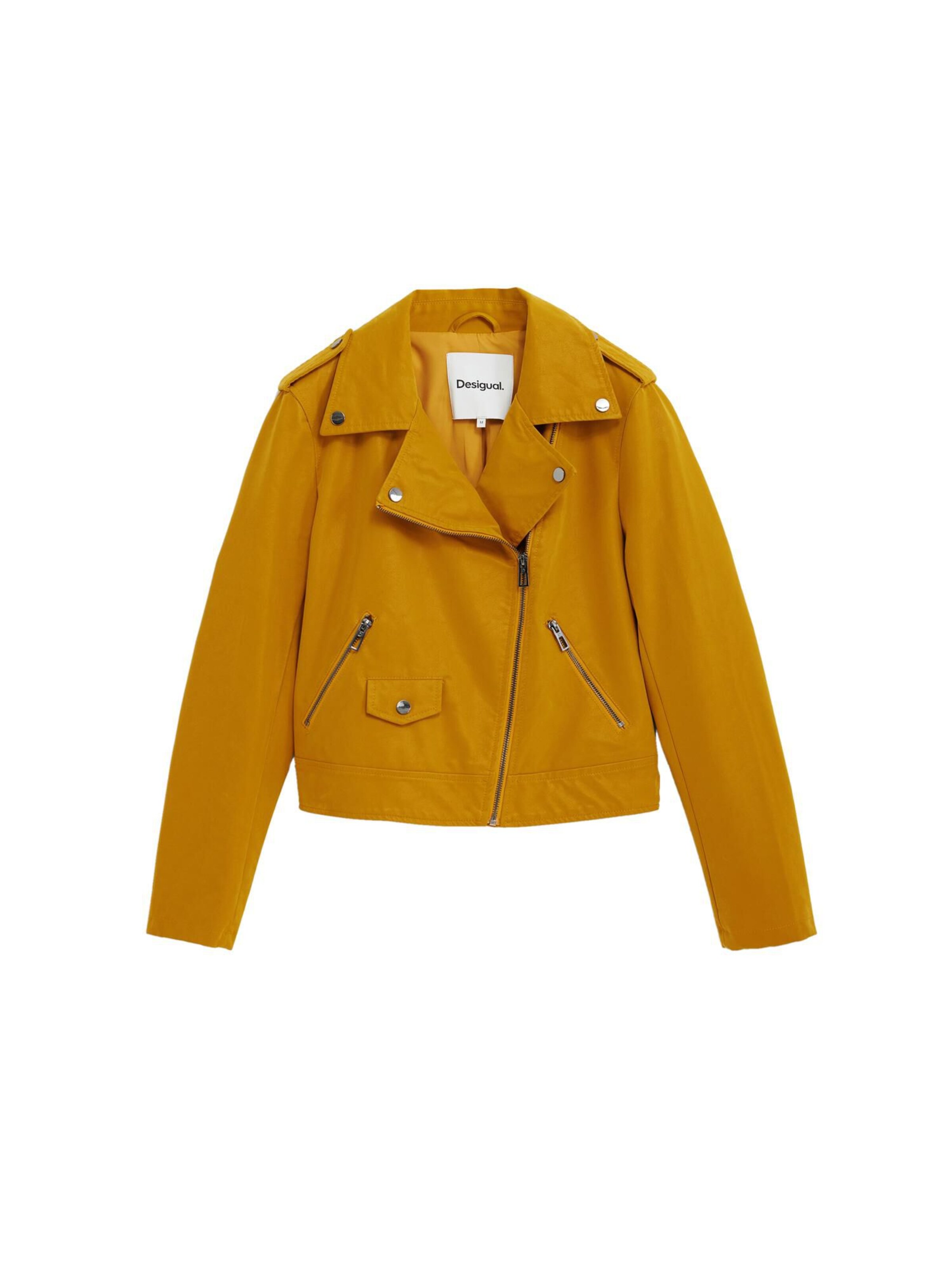 Desigual Prehodna jakna | rumena barva, Prikaz izdelka