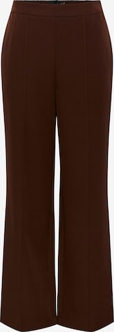 PIECES Pants 'PCBOZZY' in Brown: front