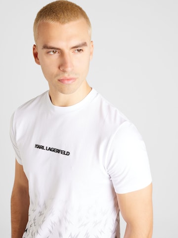 Karl Lagerfeld Tričko - biela