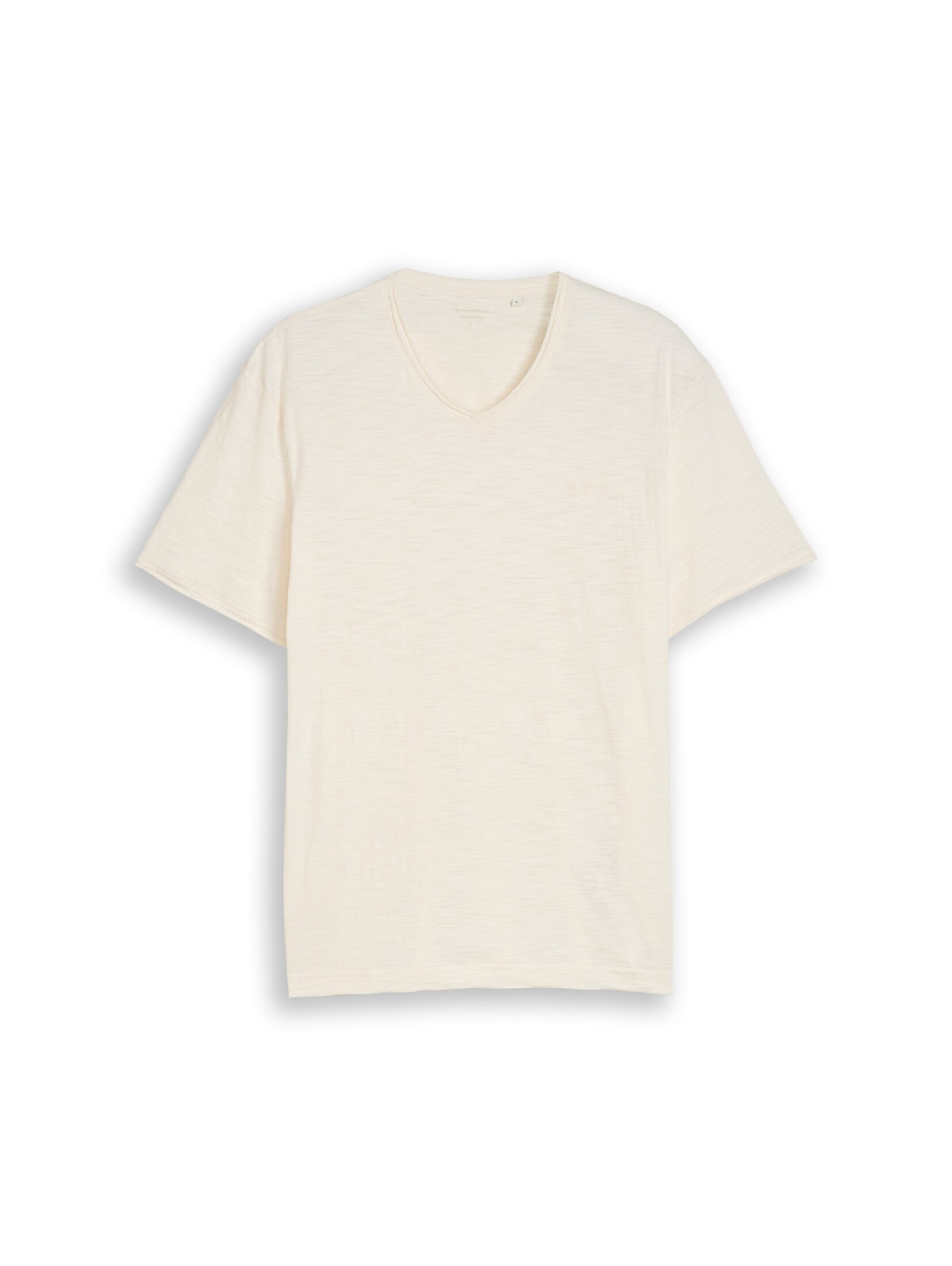 T-Shirt TOM TAILOR en marron : devant