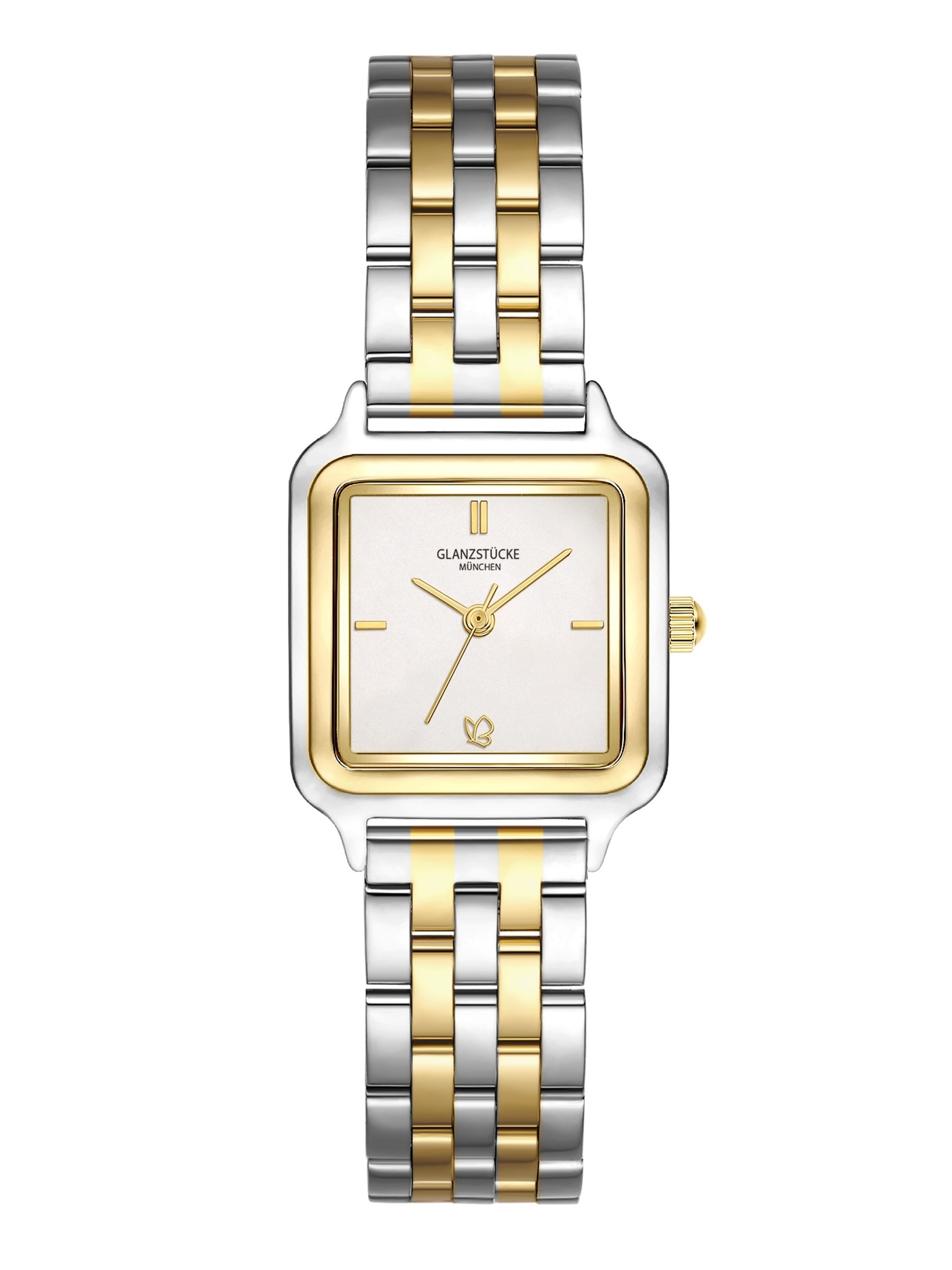 Glanzstücke München Analoog horloge in Zilver: voorkant