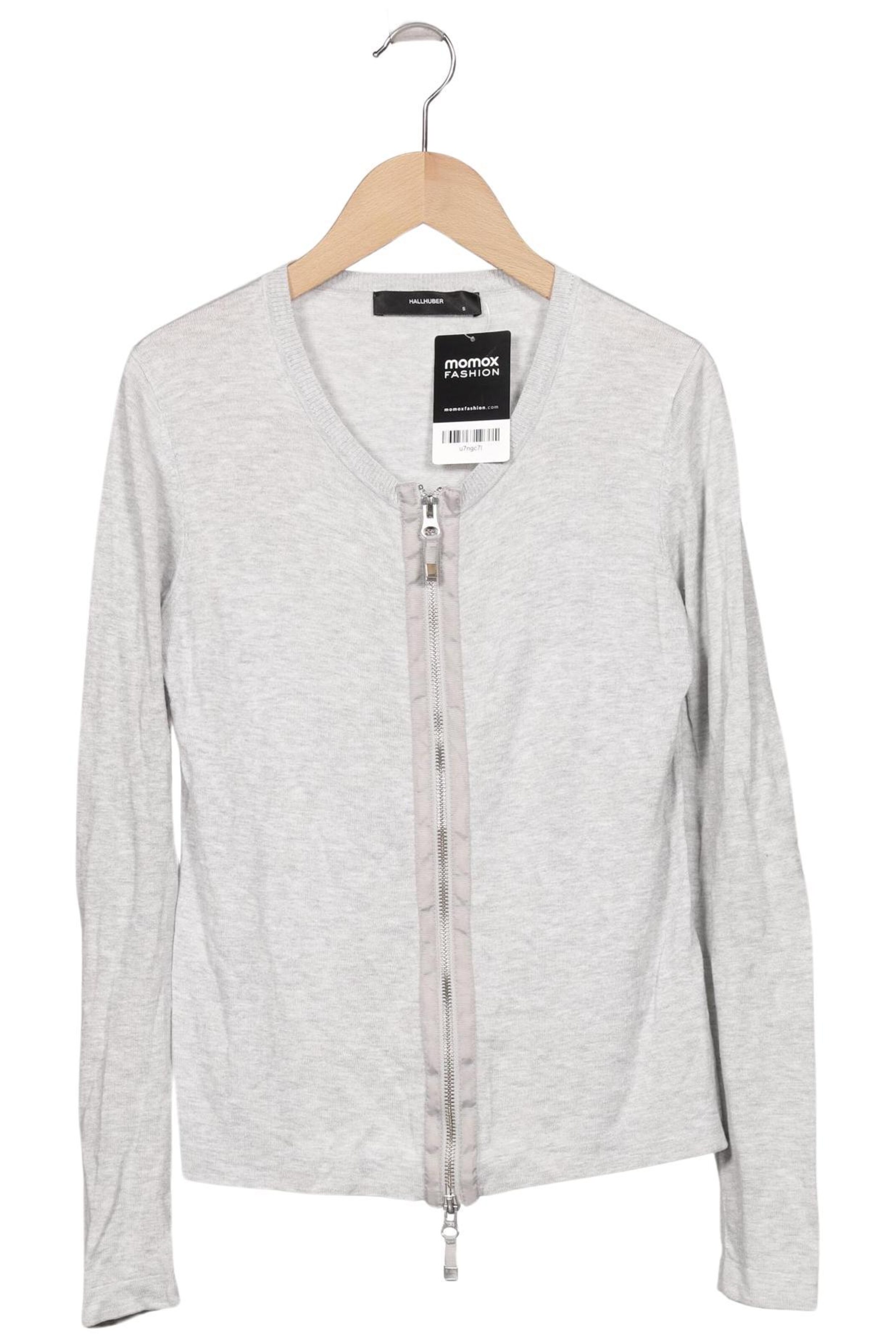 HALLHUBER Sweater & Cardigan in S in Grey: front