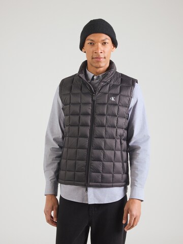 Calvin Klein Jeans Kamizelka w kolorze czarny: przód