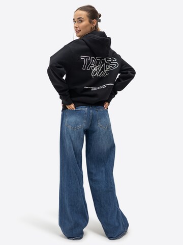 TATES Sweatshirt in Schwarz