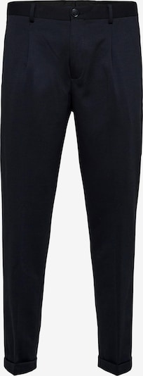 SELECTED HOMME Pleat-front trousers in Navy, Item view