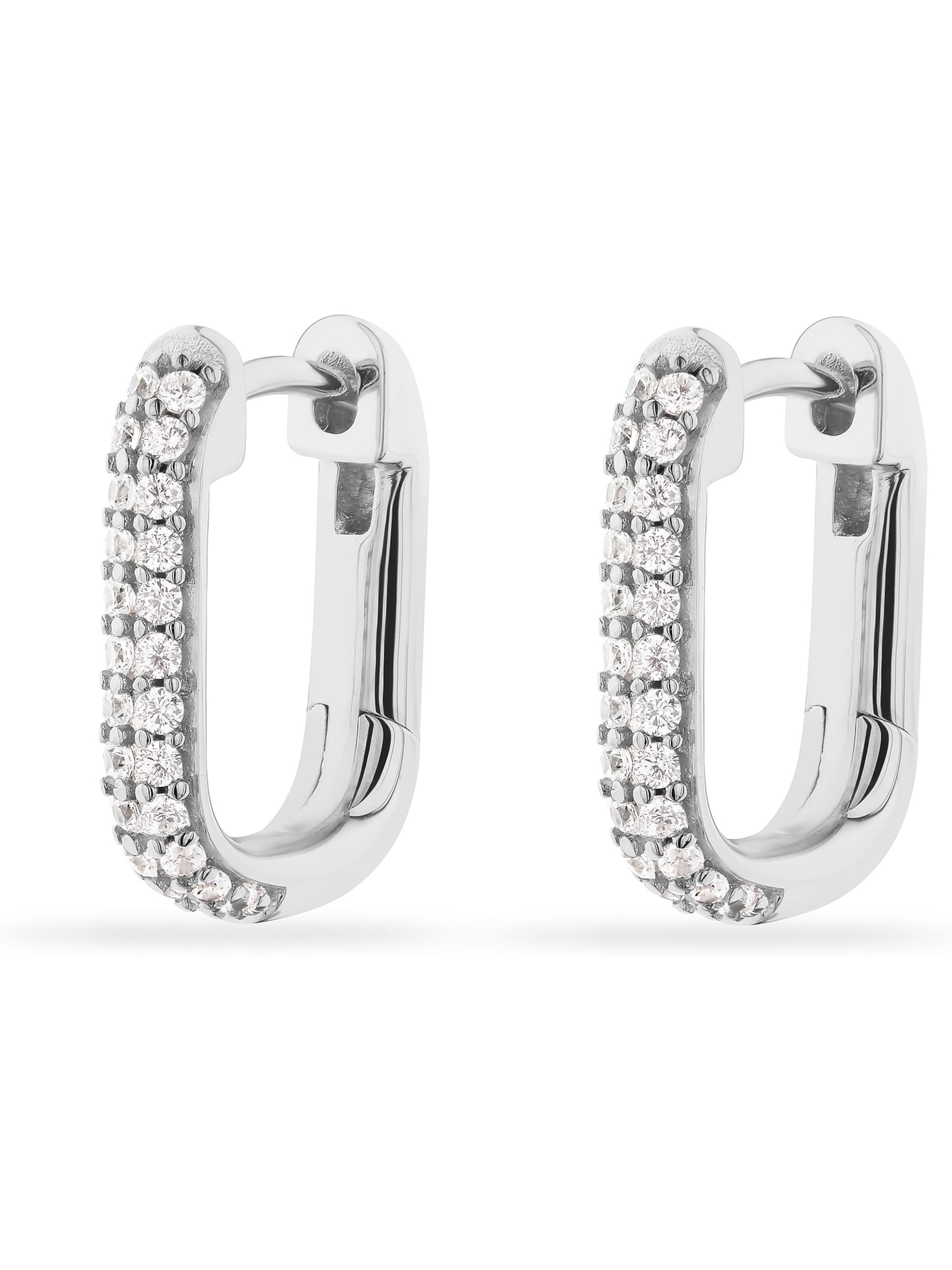 JETTE Ohrringe in Schwarz