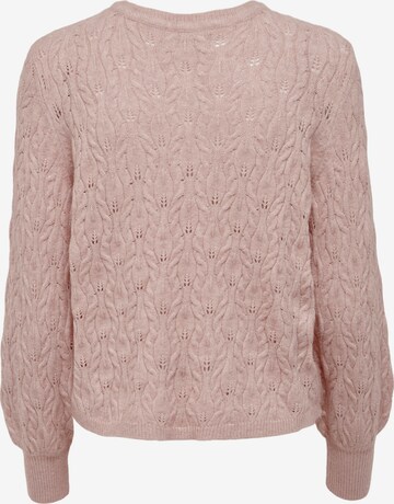 ONLY Sweter 'FIA KATIA' w kolorze różowy